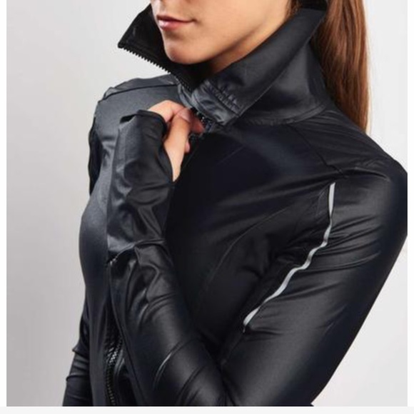 Lightweight Zip Jacket in Black - Picture 1 of 5